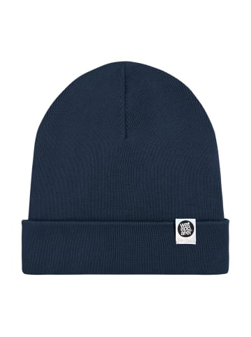 wat? Apparel Beanie Basic Rib Beanie in French Navy
