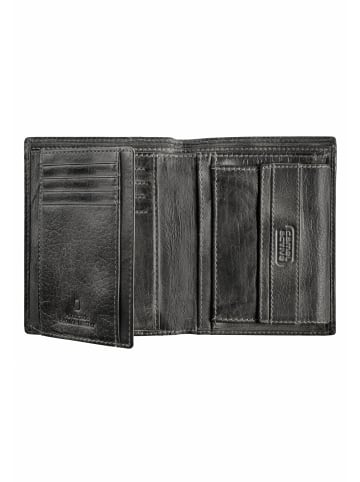 Camel Active MELBOURNE Geldbörse aus 100% Leder in Schwarz