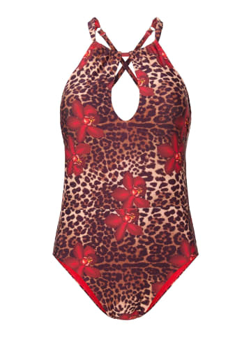 Linga Dore Badeanzug in Leopard flower
