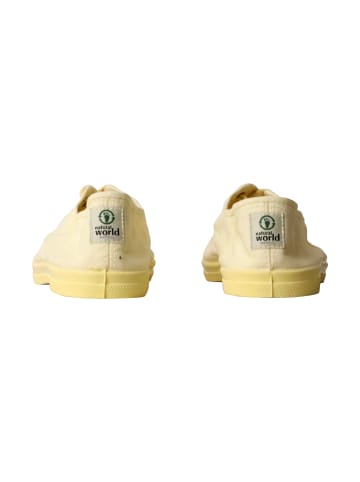 natural world Goma AL Tono Schnür-Tennisschuhe Gelb