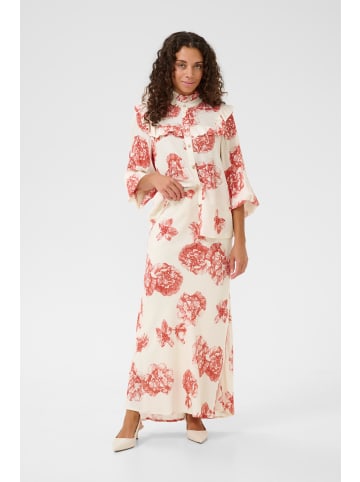 CULTURE Rock CUalexa Fitted in Offwhite/Red Flower