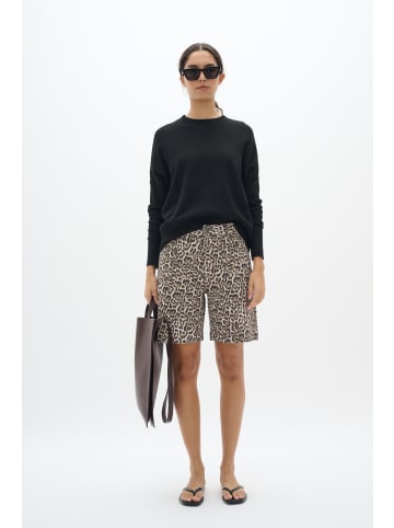 InWear Shorts DabneyIW Gerade Passform in Classic Leopard