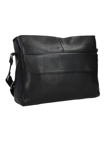 Cowboysbag Camrose Laptoptasche Leder 40 cm in black