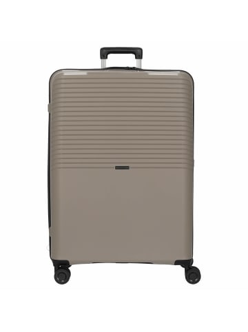 D&N Travel Line 4000 - 4-Rollen-Trolley L 76 cm in taupe