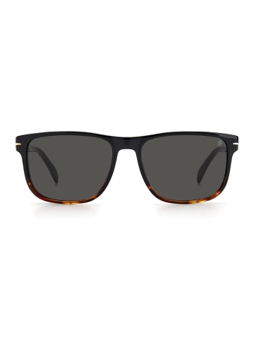 David Beckham Herren Sonnenbrillen Quadrat Schwarz