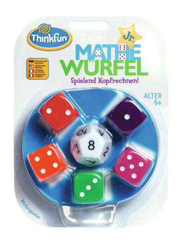 Thinkfun Lernspiel ThinkFun Mathe Würfel Junior - Lernspiel ab 6 Jahre Ab 6 Jahre in bunt