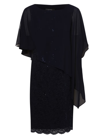 SWING Abendkleid in marine - 0001