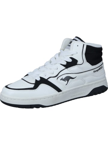 Kangaroos Sneakers Mid in white/jet black