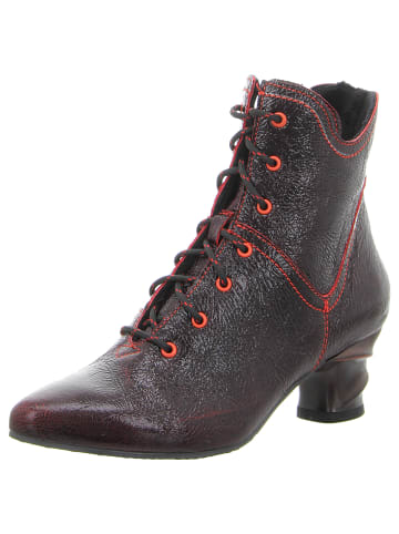 SIMEN Schnürstiefelette in schwarz