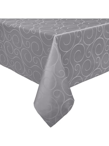 Erwin Müller Jacquard, Baumwollmischung Tischdecke Oberhausen in grau