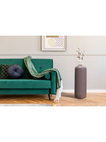 Kayoom Vase Esmeralda in Grau / Silber