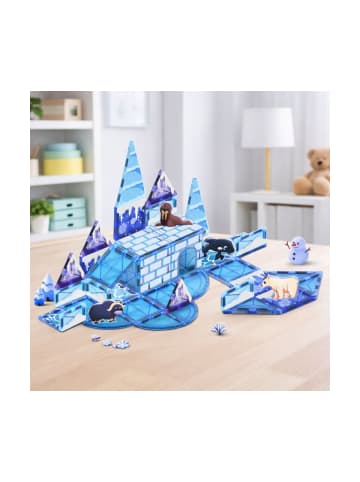Wisam® Magnetische Bausteine Eisland Tiere Blau 44 Teile