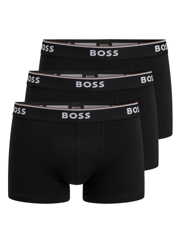 BOSS 3er Pack Trunks in Schwarz