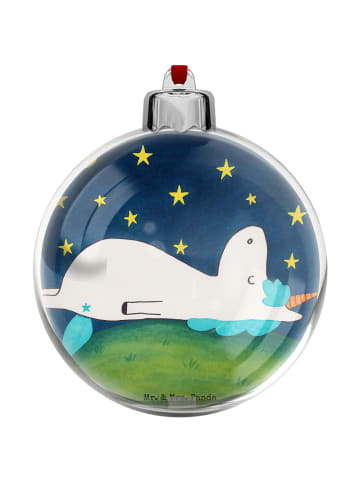 Mr. & Mrs. Panda Christbaumschmuck Einhorn Sternenhimmel Design ... in Weiß
