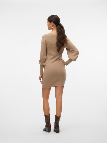 Vero Moda Strickkleid in Silver Mink