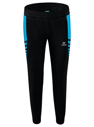 erima Damen Six Wings Trainingshose in schwarz/curacao