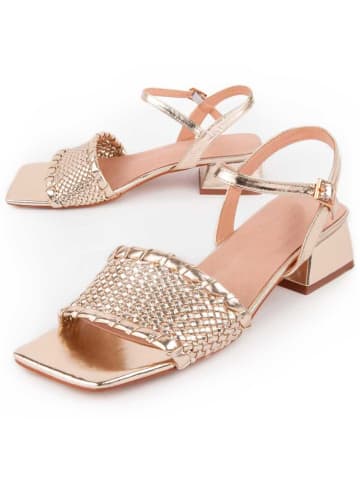 Montevita Sandalen Fersensandalen Trea Gold in Golden