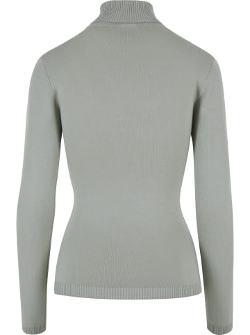 Urban Classics Urban Classics Damen Ladies Knitted Turtleneck Sweater in softsalvia