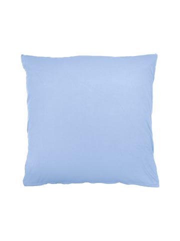 Traumschloss Exclusiv Edel-Jersey Kissenbezug in mittelblau