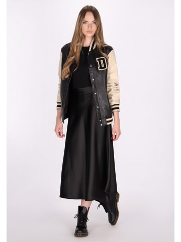 DreiMaster Vintage Damen Jacke in Schwarz Wollweiss
