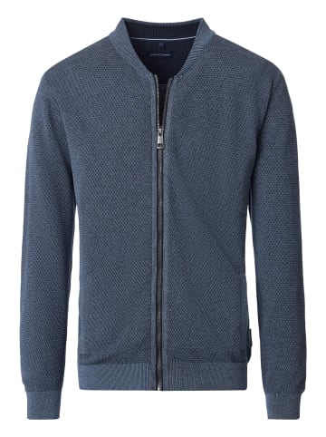 Casa moda Strickjacke Basic in Blau
