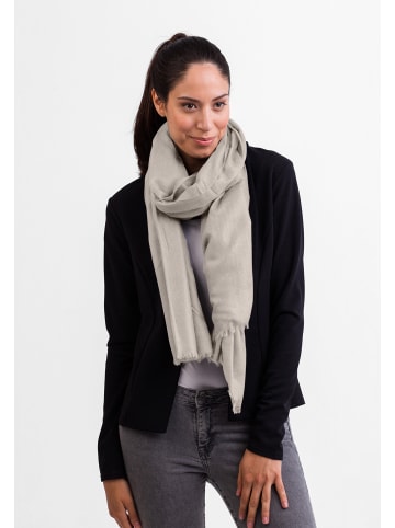 CASH-MERE.CH Bio Schal oversize in Elfenbein