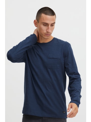 BLEND Langarmshirt Langarmshirt in Blau