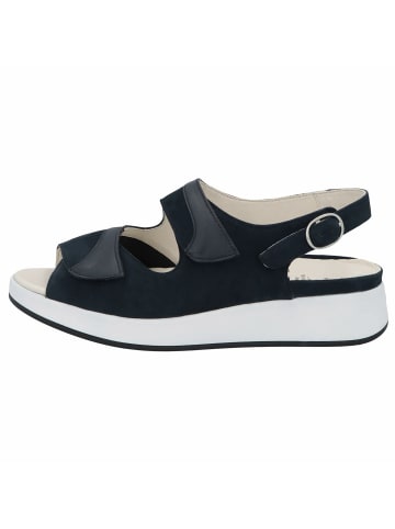 Solidus Plateau Sandalen für Damen in blau