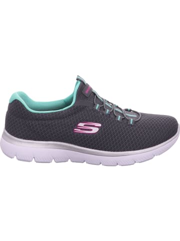 Skechers Sneaker in charcoal/green