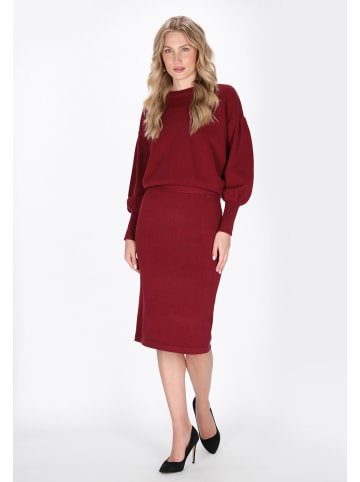 DreiMaster Women Skirt in burgundy
