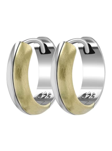 Adeliás Damen Creolen aus 925 Silber in silber