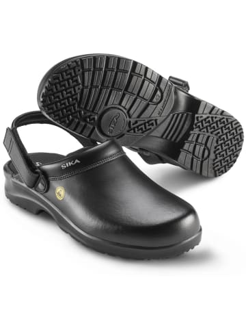 Sika Clog "Fusion ESD" in Schwarz
