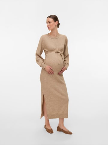 mama licious Strickkleid in Natural Melange