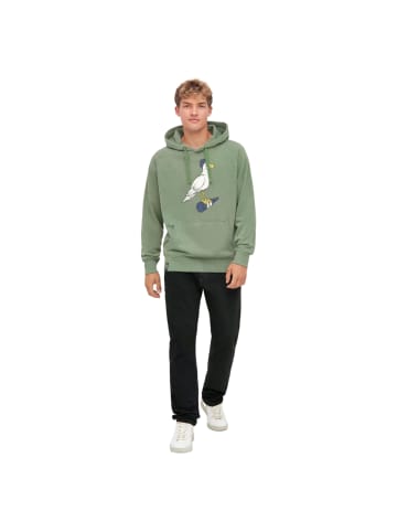 Derbe Hoodie Sturmmöwe in hedge green