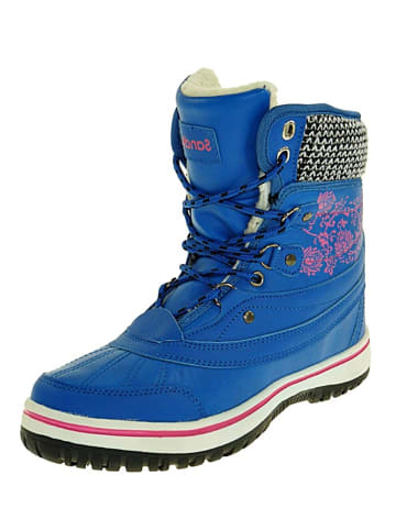 Roadstar Winterschuhe in Blau/Pink