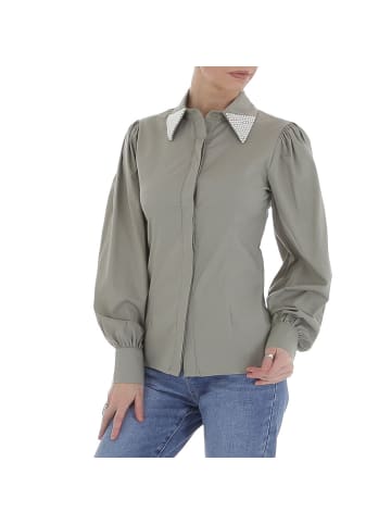 Ital-Design Bluse in Olive