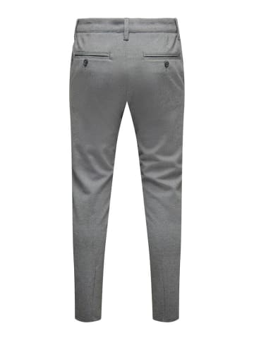 Only&Sons Hose in Medium Grey Melange