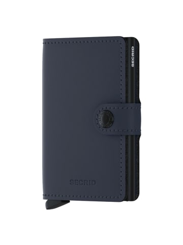 Secrid Matte Miniwallet - Geldbörse RFID 6.5 cm in night blue