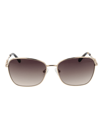 Guess Frauen Sonnenbrille Quadratisch Gold