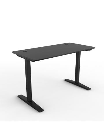 pro.tec Höhenverstellbarer Tisch Kento in Schwarz (L)120cm