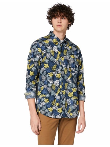 Hugo Boss Rundhals T-Shirt für Herren in dunkel-blau