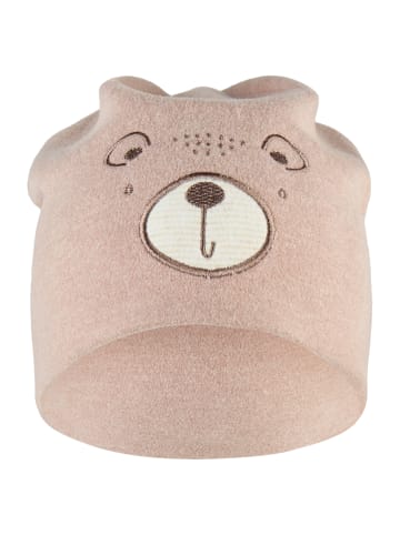 Sterntaler Beanie Bärgesicht in braun