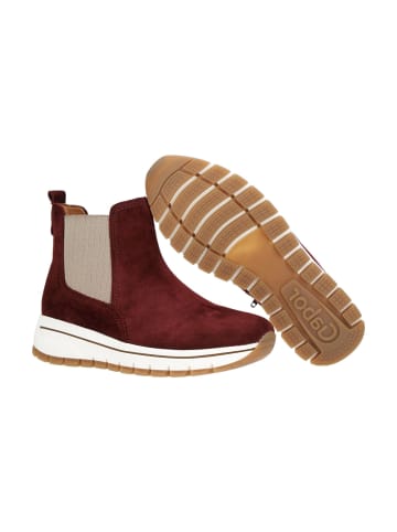 Gabor Chelsea Boots in Rot