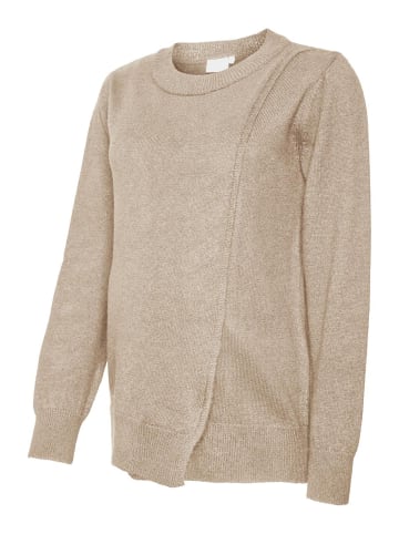 mama licious Gestricktes Oberteil in Natural Melange