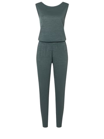 super.natural Merino Einteiler W FEEL GOOD JUMPER in graugrün