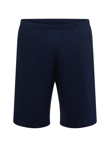 Schiesser Pyjama Casual Essential in marine anthrazit - 0001