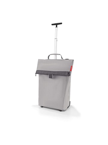 Reisenthel trolley M - Einkaufstrolley 53 cm (herringbone mokka) in herringbone grey