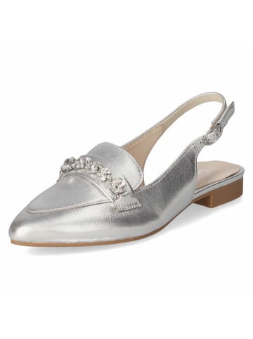 Gabor Slingballerinas in silber