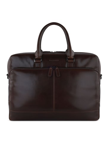 Bugatti Romano Aktentasche Leder 40 cm Laptopfach braun