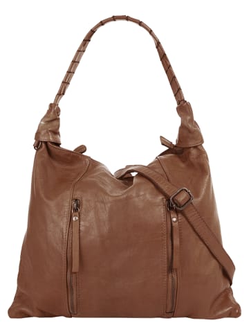 Samantha Look Shopper echt Leder in cognac